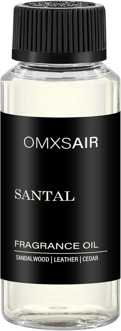 Hotel Scnet Diffuser Oil Santal 4.1 Fl (120ml) - Air Freshener Hotel&Car,Home- Luxury Essential Oils for Diffuser Refill - Longer Lasting, Stronger Scent-Suitable for waterless diffusers
