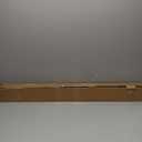 Ivilon Window Curtain Rod End Cap - 1 inch Pole. 120 to 240 Inch. Warm Gold