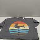 Dachshund Vintage Silhouette 60s 70s Retro Grunge Dog Lover T-Shirt for Men Women Girls Kids (XL, Black)