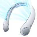 4-Speed Wearable Neck Fan, 360¬∞ Cooling, Quiet, USB, 5200mAh Batter