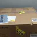 Mid-Century Accent Chair,Modern Linen Fabric Armchair for Living Room,Comfy Upholstered Reading Accent Chairs for Bedroom,Single Sofa Chair with Wood Legs (Dark Grey, 1 Pack)