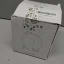 TUTU&LELE Hamster Hideout, Tiny House Hideout and Habitat, Space Elf Hiding Nest, Durable Hamster Bed with Round Thick Plush Pads, for Mice, Gerbils,Hamsters to Play, Sleep and Rest (White)