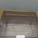 ClearSpace Clear Plastic Storage Bins XL 4 Pack Perfect for Kitchen,Fridge, Pantry Organization, Cabinet Organizers