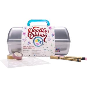 Caboodles On-The-Go-Girl Case (Grey - Doodle Edition)