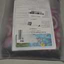 Inflatable Swimming Pool Noodle, 2 Pack Soft Fabric Quick Drying Covered Large Pool Floats Noodles, Premium Buoyancy Swim PoolFloats with Portable Storage Bag for Pool Party Toy (D-Pink Combination)