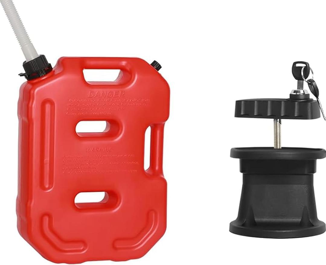 2.6 Gallon 10L Water Storage Container with Lockable Bracket