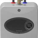 GE Appliances 2.5 Gallon, Versatile Mini Tank Water Heater with Adjustable Thermostat, Easily Installs Under Sink, 120v