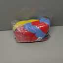 SHENHE Women's Color Block Knit Cardigan Open Front Button Down V Neck Cropped Sweater Knitwear (Medium)