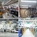 12 Pack 4FT T8 LED Tube Lights, 36W 4860LM 5000K Daylight, Ballast Bypass Direct Wire (Ballast-Free), for Garage, Warehouse, Office & Shop Lighting