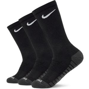 Nike Unisex Adult Everyday Max Cushioned Training Ankle Socks (3 Pairs) (Black/Anthracite/White)
