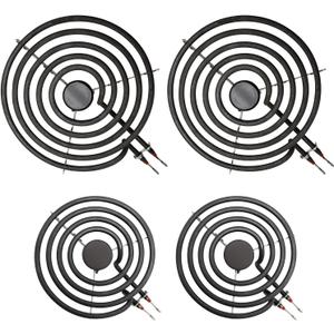 COZZIVITA MP22YA Electric Stove Burner Element Replacement-Perfectly Compatible with Whirlpool&Kenmore&Frigidaire &Hardwick&Maytag&Norge Stove Top-Include 2* MP15YA 2* MP21YA 4 Packs
