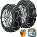 AutoChoice Snow Tire Chains for Light Truck SUV Pickup Trucks, Set of 2SC-RV270