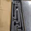 Bathroom Accessories Set Acrylic Gold - Towel Bar Rack Toilet Paper Holder Towel Hook - Wall Mounted Bathroom Hardware Set 3 Pieces SHUNLI