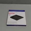 Ziweo External DVD Drive USB 3.0 Type-C CD Burner Portable CD +/-RW Drive DVD Player for ROM Rewriter Burner Compatible with Laptop Desktop PC Windows MacBook Linux Mac OS