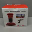 Smart Hummingbird Feeder Camera with AI Identification, 2.5K HD & Color Night Vision, Solar Powered Outdoor, IP66 Weatherproof – Garden Decor & Premium Gift for Mom