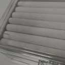 Acrylic Jewelry Box 3 Drawers,Velvet Jewellery Organizer,Earring Rings Necklaces Bracelets Display Case Gift for Women,Girls