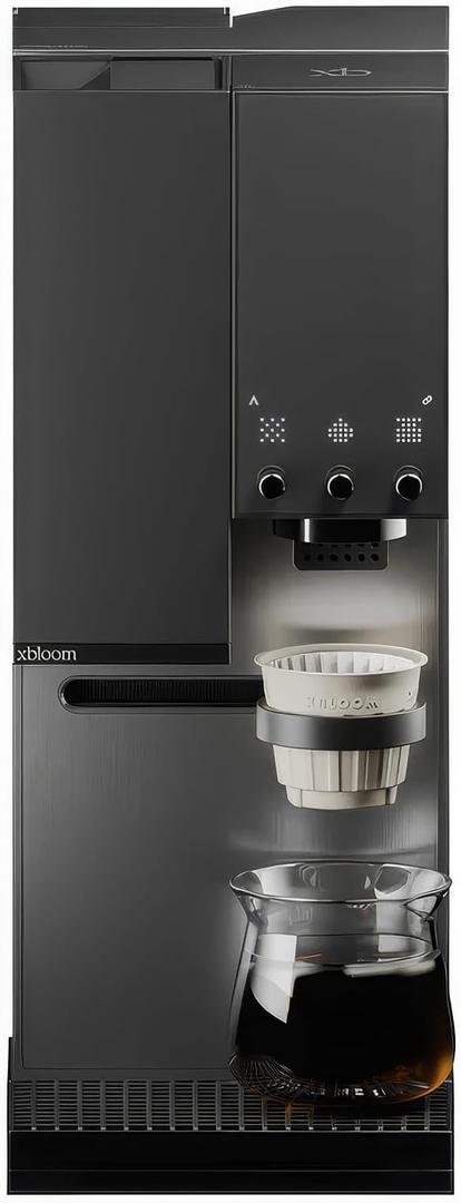 xBloom Studio  The Ultimate Coffee Machine  Drip Coffee Maker with Integrated Grinder, Scale, and 3 Levels of Automation, Midnight Black