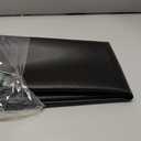 30'' Fire Pit Mat for Solo Stove Bonfire, Double-Sided Fireproof Under Grill Mat Deck Patio Protector Pad, Round BBQ Mat for Solo Stove Accessories, Easy to Clean, Reusable (Glossy Black)