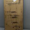 HBTower 3 Step Ladder, 3 Step Stool for Adults, 3 Step Ladder Folding Step Stool with Cushioned Handle Step Ladder with Wide Pedal Ergonomic Design,Black