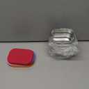 4 Pack Stainless Steel Snack Containers with Lids Set, 8 oz Rectangular Easy Open Leakproof Reusable Snack Box Container for Lunch, Small Lunch Food Containers for Meal Prep, Salad Dressing To Go