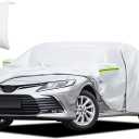 Car Cover Custom Fit for Toyota Camry 1996-2025, for Honda Accord 2001-2025, Waterproof All Weather for Automobiles Full Exterior Cover Rain Sun UV Protection with Door Zipper