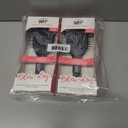 Wet Brush Easy Blowout Detangling Hair Brush, Black, Edgeless HeatFlex Bristles for Blow Dry, Ergonomic Soft-Touch Handle, Maximum Volume, Ceramic Coating Pad Smooths & Straightens (Pack of 2)