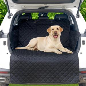 SUV Cargo Liner for Dog Car Seat Cover Waterproof Pet Cargo Cover Nonslip Dog Seat Cover with Bumper Flap Protector for SUV Trunk Sedans Vans70L*40W