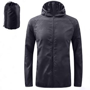 pddstance Kids Waterproof Jacket Lightweight Kids Rain Jacket Windbreaker Hooded Coat Girls Boys Waterproof Jackets (US, Age, 13 Years, 14 Years, Black)