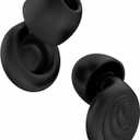 Ear Plugs for Sleeping Noise Reduction, Reuseable High Fidelity Earplugs, Motorcycle Ear Plugs Wind Noise Concerts, Focus, Travel, Work, High Fidelity  8 Eartips  Flexible Soft-Touch Black