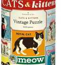 Cavallini 1000 Piece Puzzle Cats Kittens