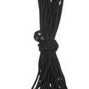 25-Pack Ball Bungee Cords, 15 Inch High Elastic Canopy Tarp Tie Down Bungee Balls for Camping/Tent/Cargo Holding Wire Hoses/Patio Umbrellas/Shelter [Black]