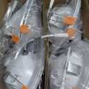 Amico 12 Pack 6 Inch 5CCT Gimbal LED Recessed Ceiling Light, 360&90 Adjustable Eyeball Directional Can Lights, Dimmable Retrofit Wafer Downlight with Jbox, 12W 1200LM CRI90+, White, ETL&FCC