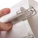 Pleat Tape for Curtain Heading Vintage Style Small Size(10Yard,White)