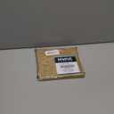 HVAC Premium 4'' x 6'' [Duct Opening] Flat Stamped Steel Return Air Grille - Sidewall and Ceiling - HVAC Vent Duct Cover - White [Outer Dimensions: 5.75''w X 7.75''h]