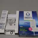 Brita Faucet Mount Water Filter System, White, No-Wait Filtration, Easy Install, Multi-Use Tap Water Filter for Kitchens, Bathrooms & Small Spaces (Elite - 1 ct)