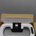 Cesun Automatic Motion Sensor Bathroom Trash Can with Lid, 2.6 Gallon Touchless Trash Bin, Smart Plastic Slim Garbage Can Small White Wastebasket for Toilet, Office, rv, Bedroom, Living Room