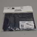 Amazon Essentials Women's Breathable Cotton Bikini Brief Underwear with Full Coverage, Pack of 6, Black, X-Small