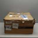 36" Modern Crystal Chandelier Ceiling Fan with Lights and Remote Dimmable LED Invisible Fandelier with Memory Function Flush Mount Crystal Fandeliers for Dining Room Bedroom, Gold