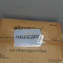 2-in-1 Tummy Time Mat and Seated Support with Sensory Toys  for Newborns and Babies  Includes Detachable Cushion for Supervised Play & Head/Neck Development (Sand)