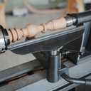 Integrated 12" Tool Rest with 1"(25.4mm) Post with Length 80mm for WoodTurning Lathes.