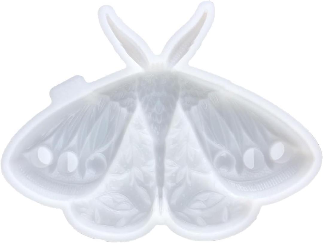 Creative Silicone Molds Wall Hanging Decors Molds Moth Shape Silicone Crafting Molds Silicone Texture for Hand-Making