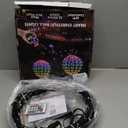 2 Pack 12" Hanging Lights Ball Christmas Outdoor Decorations, Christmas Spheres Lights App Control,Color Changing, Folable USB Globe Fairy Light for Indoor Porch Tree Decor