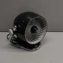 Vornado Pivot3 Compact Air Circulator Fan with Pivoting Axis, 3 Speed Settings, Removable Grill for Cleaning, Perfect for Home, Office, Dorm Use, Black