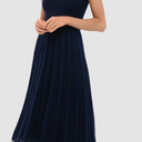 Hyacinth Blue Knitted Dress, Large