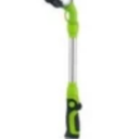Watering Wand - The Relaxed Gardener 18" Garden Hose Nozzle Sprayer 8 Adjustable Spray Patterns and Thumb Control Shut Off Valve