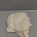 HFCNMY Ottoman Cover Square,Stretch Knitted Small Square Ottoman Slipcover,Storage Foot Stool Covers with Elastic Bottom Coffee