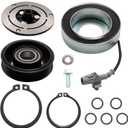 73111FJ041 AC Compressor Clutch, Replacement for Subaru Models Crosstrek 2016 Impreza 2012-2016 WRX 2015-2020 XV 2013-2023 Forester 2014-2018, Replaces 58492