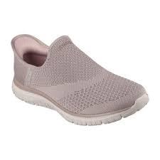 Skechers Women's Virtue-Sleek Sneaker, Slate=SLT, 8