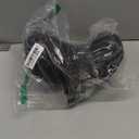 Memory Foam Headrest Attachment for Office Chair, Attachable Chair Head Rest, Desk Chair Neck Support, Elastic Sponge Head Pillow Adjustable Height and Angle (Black)