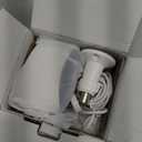 2.4&5ghz WiFi Solar Security Cameras Wireless Outdoor,2K QHD Home Security System, Solar Cameras Kit with 130 Ultra-Wide View, 2-Way Talk, IP65,Color Night Vision, Spotlight & Siren (1, White)